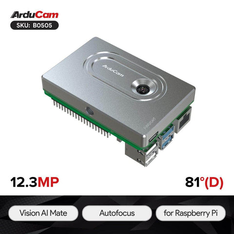 Arducam Camera Arducam PiNSIGHT 12MP Vision AI Mate for Raspberry Pi 5 B0505