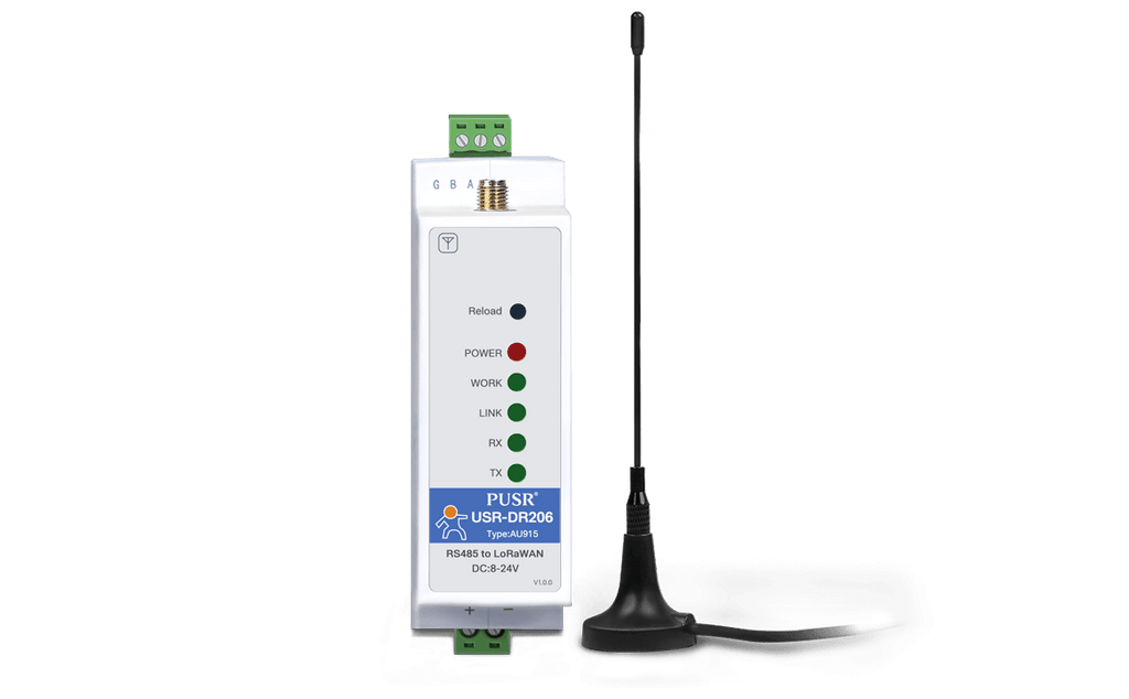 USRDR206 Serial RS485 to LoRaWAN Converter