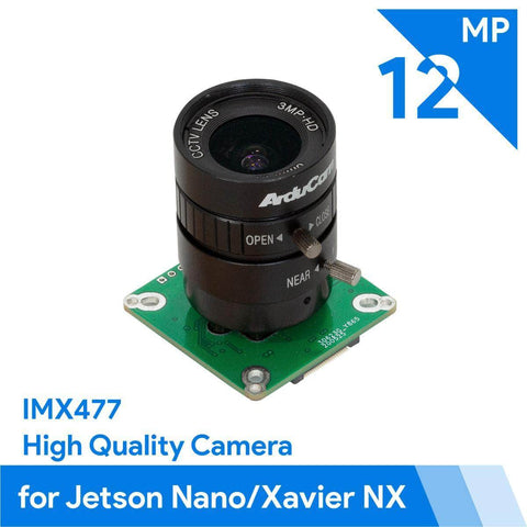 Arducam Camera Arducam HQ Camera 12.3MP IMX477 6mm CS-Mount Lens Raspberry Pi B0249