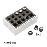 Arducam Camera Arducam Low Distortion M12 Mount Camera Lens Kit for Arduino and Raspberry Pi (LK002)