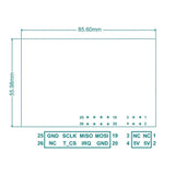 Arducam Raspberry Pi Kits Raspberry Pi 3.5" HDMI TFT LCD Display Kit Touchscreen 16GB SD Card
