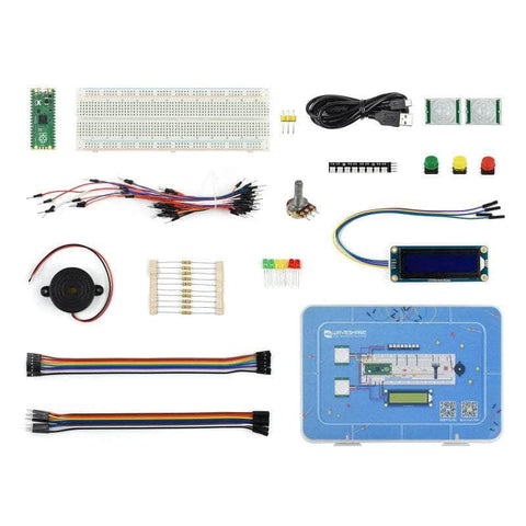 Cytron Raspberry Pi Raspberry Pi Pico Basic Kit, MicroPython Programming Learning Kit