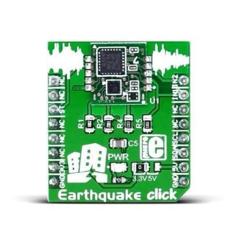MikroElektronika Click Sensors Earthquake Click - MikroElektronika World’s Smallest High-Precision Seismic Sensor