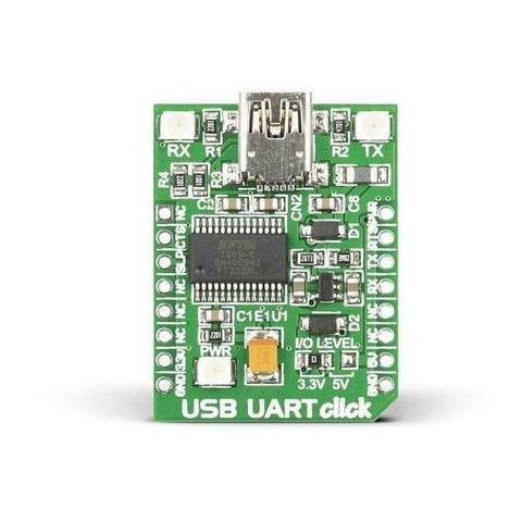 MikroElektronika IoT Comms Adapter Click - MikroElektronika IDC10 Headers to mikroBUS Socket