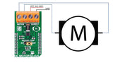 MikroElektronika Motor Driver DC MOTOR 4 Click - MikroElektronika MAX14870 Motor Driver