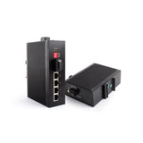 Milesight IOT (Ursalink) Remote Controller Industrial 4 Port Ethernet Switches POE and Fibre USR-SDR041