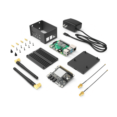 RAK Wireless Gateway RAK Raspberry Pi 4B 4GB Kit for LTE-M/NB-IoT/LTE