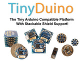 TinyCircuits Development Boards Tinyshield Dual DC Motor Board - TI DRV8837 H-bridge motor driver