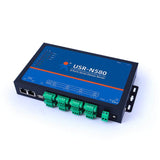 USR IOT IoT Comms 8 Ports Serial Modbus RS485 to Ethernet Converter USR-N580