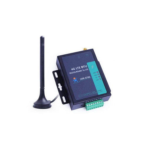 USR IOT IoT Comms Industrial 4G/3G Serial RS485 Electrical Isolation Protection Cellular Modem USR-G786-G (Global Freq.)