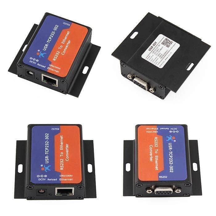 Serial RS232 to Ethernet Converter - USR-TCP232-302 @ IOT Store