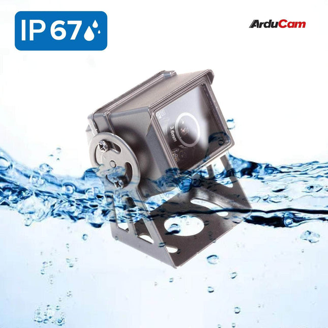 Arducam Camera 2MP IMX291 Low Light 120° Wide USB Camera Waterproof Case B0448