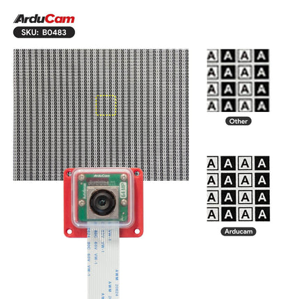 Arducam Camera Arducam 1/1.32" 64MP Auto Focus Camera Module for Raspberry Pi B0483