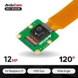 Arducam Camera Arducam 12.3MP 477M MINI Wide Angle Camera for Raspberry Pi B0303R