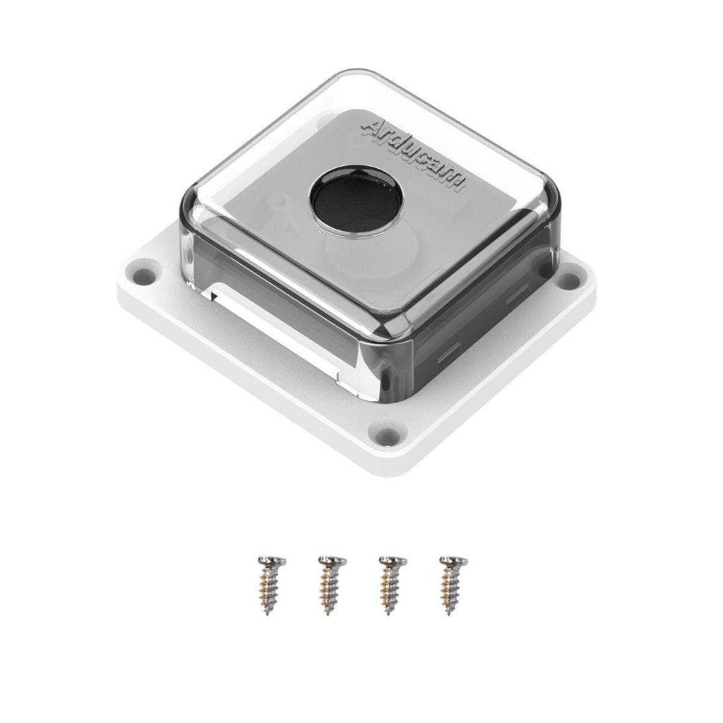 Waterproof Raspberry Pi Camera Arducam Acrylic Camera Enclosure Case for Raspberry Pi White U6270