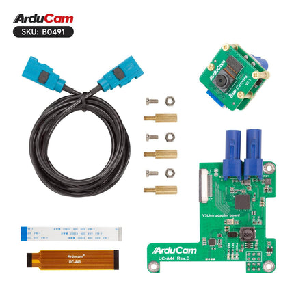 Arducam Camera Arducam IMX219 V3Link FPD-Link Camera Kit for Raspberry Pi B0491