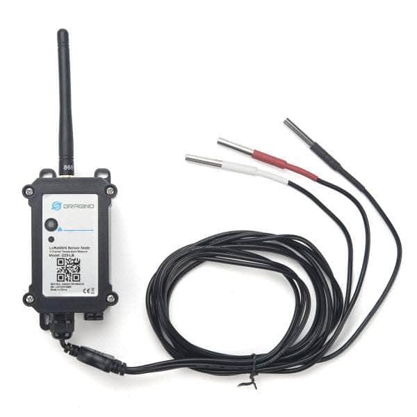 Dragino LoRaWAN D23-LB LoRaWAN Waterproof Temperature Sensor (3 probes)