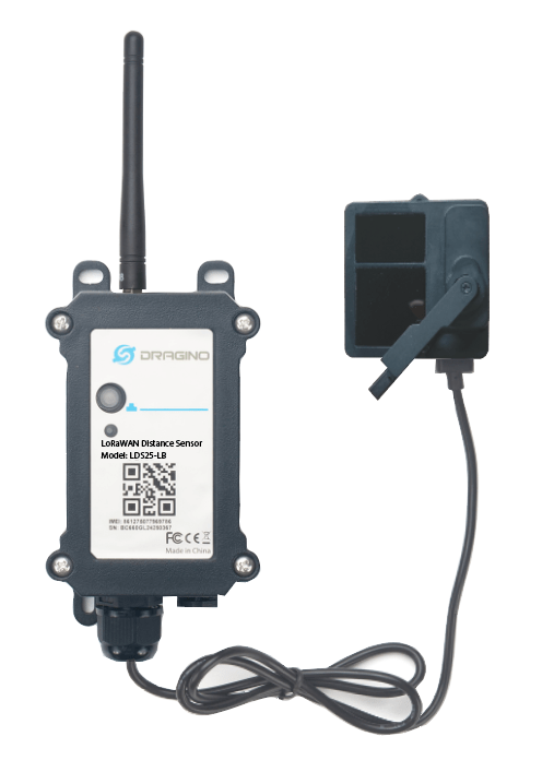 Dragino LoRaWAN LDS25 LoRaWAN LiDAR ToF Distance Auto-Clean Sensor