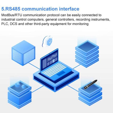 IQFLOW IOT Sensors IQDO Industrial Dissolved Oxygen Sensor Modbus RS485