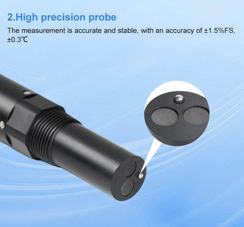 IQEC Industrial Electrical Conductivity EC Sensor Modbus RS485 5m Cabl