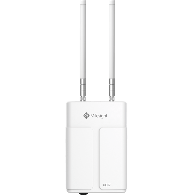 Milesight IOT (Ursalink) LoRaWAN Milesight UG67 Outdoor LoRaWAN Gateway, 8-CH WiFi GPS POE