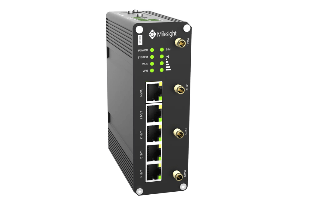 Milesight UR35 Industrial 4G LTE Cellular Router Dual Sim
