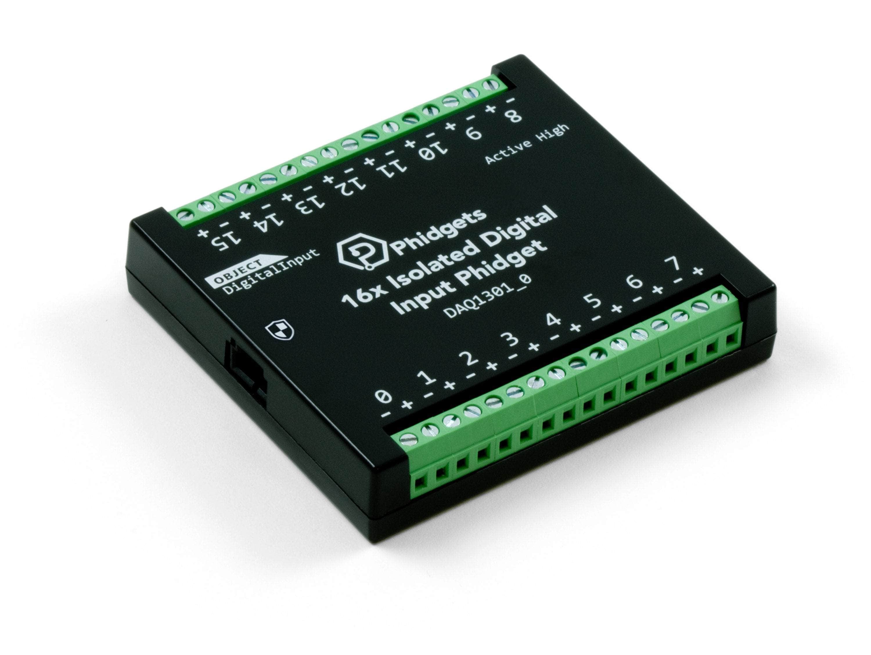 16x Isolated Digital Input Phidget DAQ1301 – IOT Store