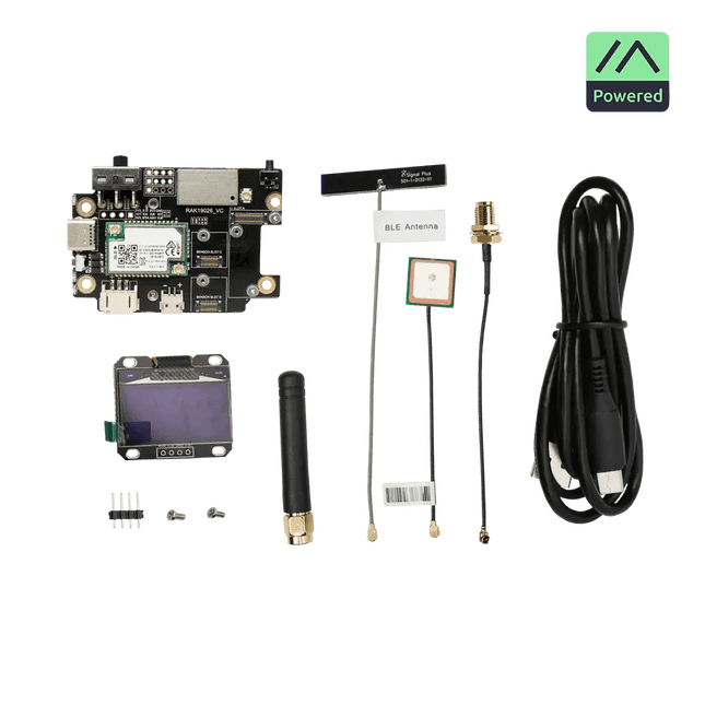 RAK Wireless Meshtastic WisMesh Meshtastic Base Board RAK19026 GNSS, Motion Sensor and OLED
