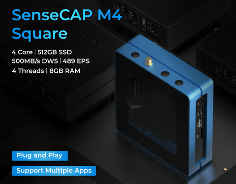 Seeed Studio Mini PC SenseCAP M4 Square - FluxNode