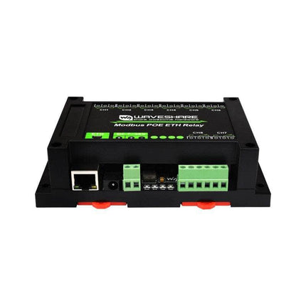 Waveshare Relay Module 8-ch Ethernet Modbus POE Relay Module Isolation Protection