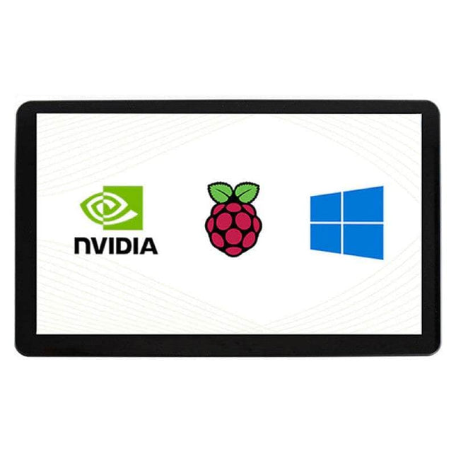 Waveshare Touch Display 15.6inch Capacitive Touch Screen LCD (H) with Case, 1920×1080, HDMI (with case)