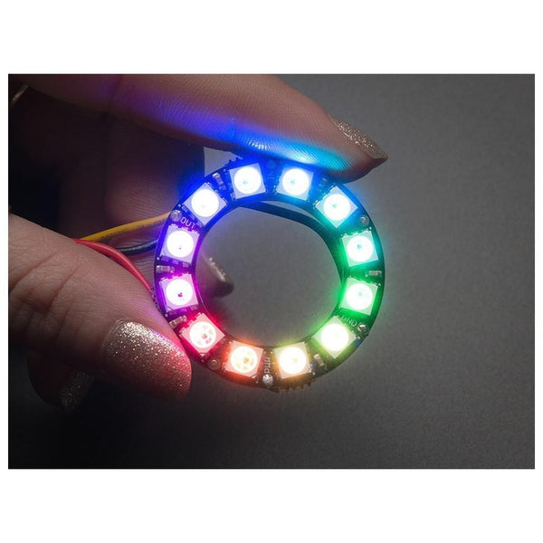 Adafruit NeoPixel Ring - 16 x 5050 RGB LED with Integrated Drivers