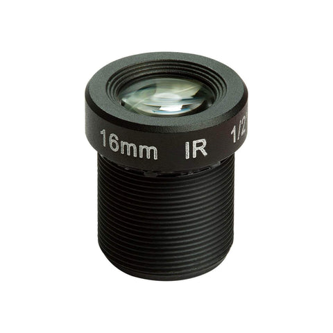 Arducam Camera Arducam 1/2" M12 Mount 16mm Focal Length Camera Lens M2016ZH01