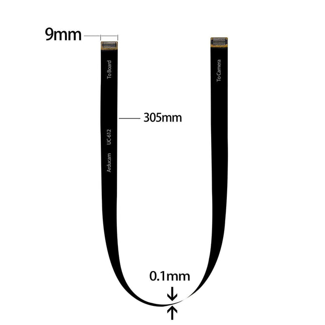 Arducam Camera Arducam 300mm Extension Cable for Raspberry Pi, NVIDIA Jetson Nano Camera (B0186)