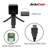 Arducam Camera Arducam HQ Camera 12.3MP IMX477 with Tripod for Jetson Raspberry Pi (B0250)