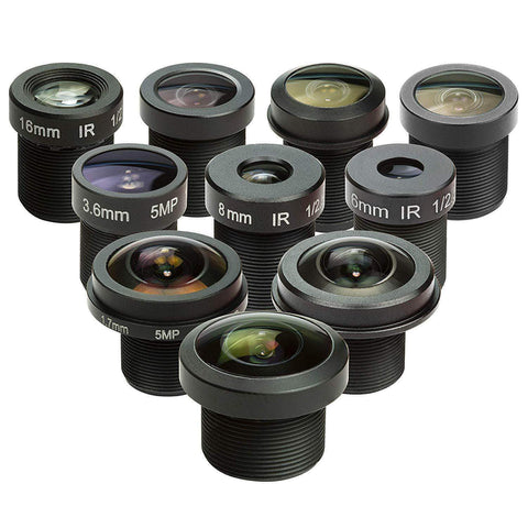 Arducam Camera Arducam M12 Mount Lens Kit for Raspberry Pi and Arduino Cameras