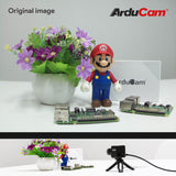 B0241 Arducam 12.3MP Camera Raspberry Pi HDMI IMX477 with 6mm CS-Mount Lens with Tripod