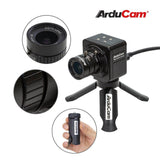 B0241 Arducam 12.3MP Camera Raspberry Pi HDMI IMX477 with 6mm CS-Mount Lens with Tripod