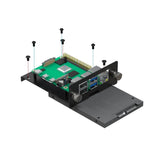 Arducam Camera Raspberry Pi Rackmount PoE SSD Bracket Supports 5 RPis
