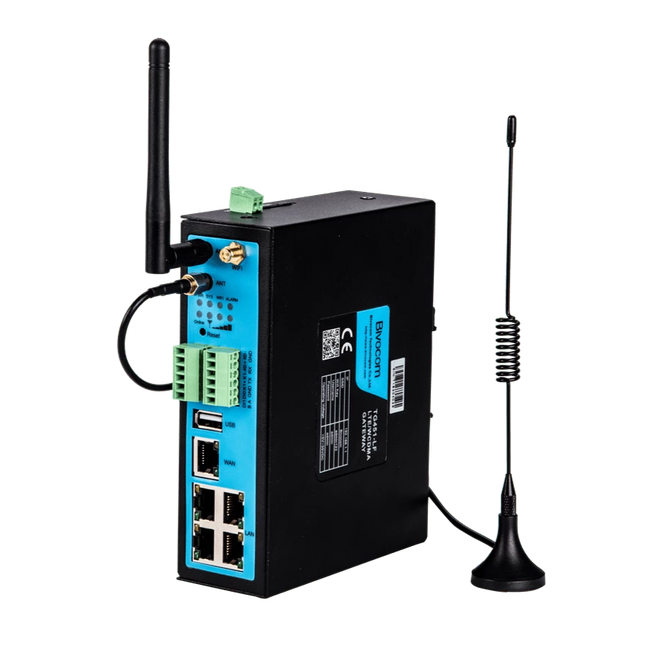 Bivocom IoT Comms Default (Single Sim, Inc. WiFi) / B1-B2-B3-B5-B7-B8-B20-B28 Industrial Cellular 3G/4G WiFi IOT Gateway - TG451 (AU Freq.)