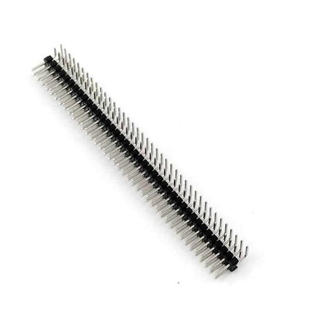 Right Angle Pin Header (Male) 2x40 Ways @ IOT Store Australia