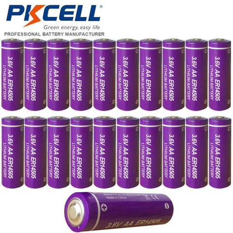 IOT Store Pty Ltd Battery ER14505 2400mAh 3.6V Lithium Battery AA Cell
