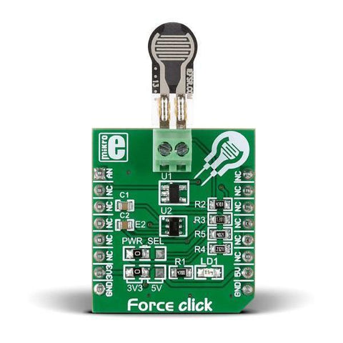 MikroElektronika Click Sensors Force Click - MikroElektronika Force Sensing