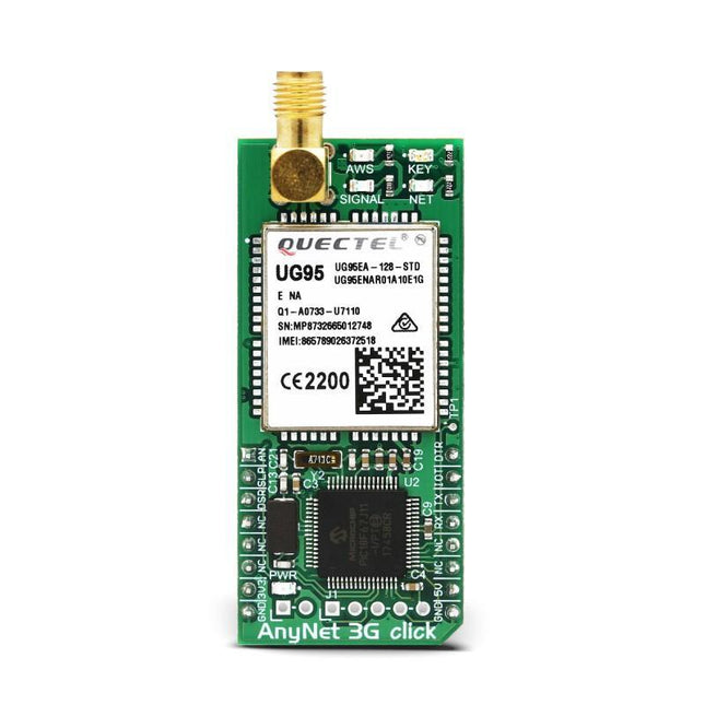 MikroElektronika Click Wireless Connectivity AnyNet 3G-EA click (for EU and Australia) - MikroElektronika AWS Gateway
