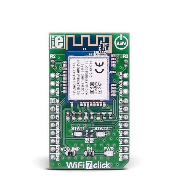 MikroElektronika Click Wireless Connectivity WiFi 7 Click - MikroElektronika Low Power IEEE 802.11 b/g/n Module