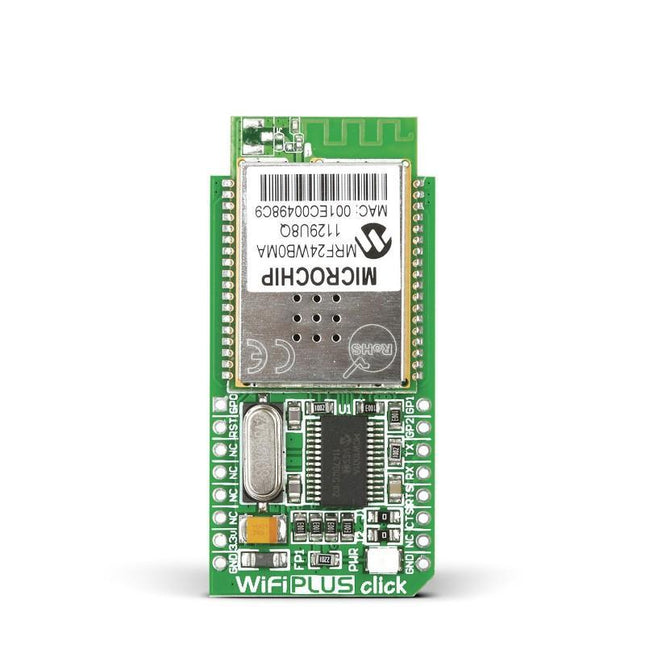 MikroElektronika Click Wireless Connectivity WiFi PLUS Click - MikroElektronika MRF24WB0MA 2.4GHz IEEE std. 802.11