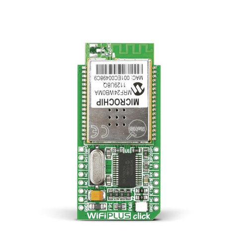 MikroElektronika Click Wireless Connectivity WiFi PLUS Click - MikroElektronika MRF24WB0MA 2.4GHz IEEE std. 802.11