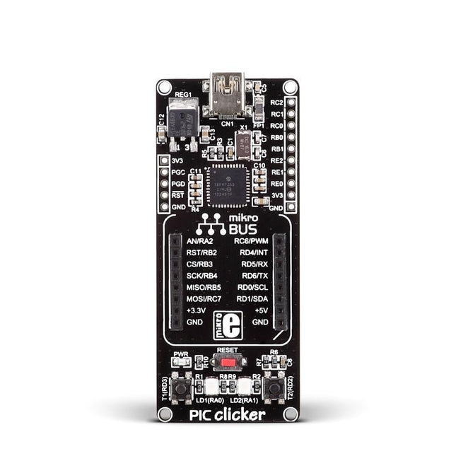 MikroElektronika MikroE Dev Boards PIC Clicker - MikroElektronika Compact Development Board