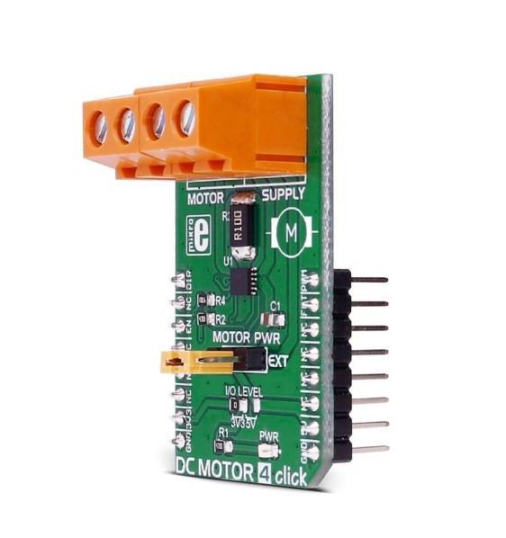 DC MOTOR 4 Click - MikroElektronika MAX14870 Motor Driver @ IOT Store