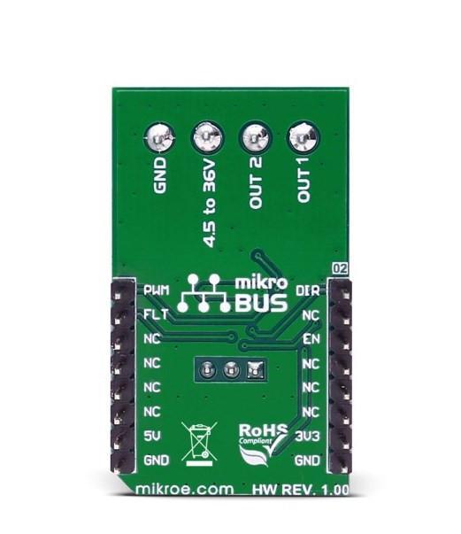 DC MOTOR 4 Click - MikroElektronika MAX14870 Motor Driver @ IOT Store